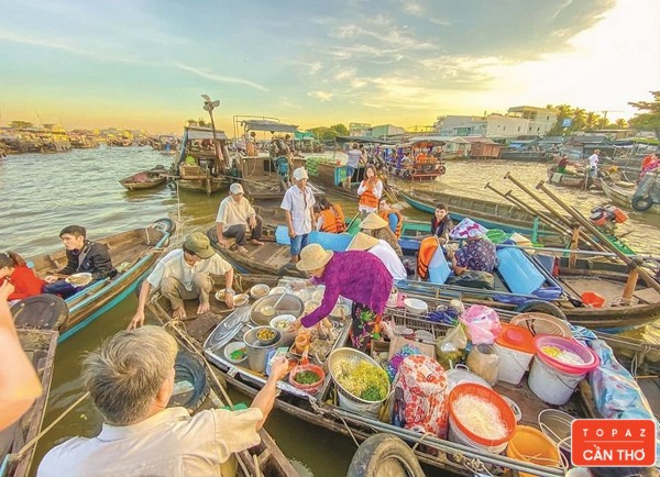 Chợ nổi Cái Răng - top 1 trong 5 chợ nổi đẹp và thú vị nhất châu Á