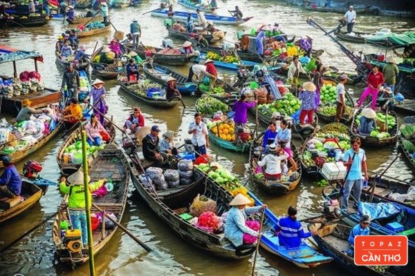 Chợ Nổi Cái Răng - Dấu Ấn Mang Đậm Phong Cách Miền Tây Sông Nước