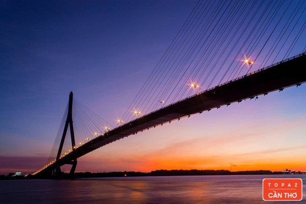 Cầu Cần Thơ – một trong những cây cầu đẹp nhất Miền Tây, Việt Nam