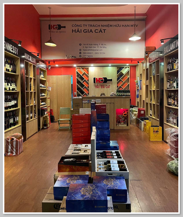 Shop rượu Hải Gia Cát - địa chỉ chuyên cung cấp rượu nhập khẩu hàng đầu Đà Nẵng 