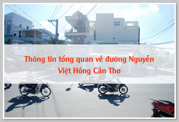 Thông tin tổng quan về đường Nguyễn Việt Hồng Cần Thơ