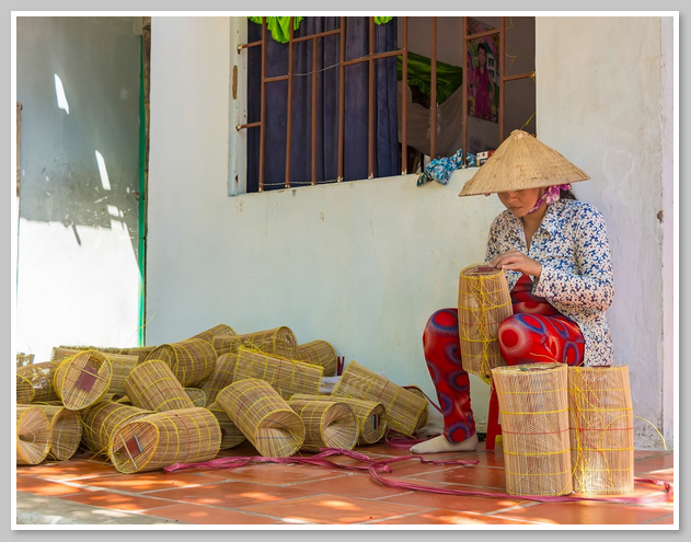 Làng đan lọp Thới Long truyền thống và lâu năm ở Ô Môn Cần Thơ 