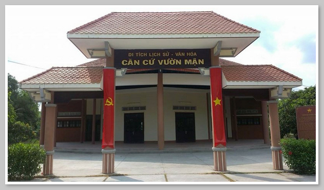 Di tích lịch sử căn cứ Vườn Mận nổi tiếng ở Bình Thủy 