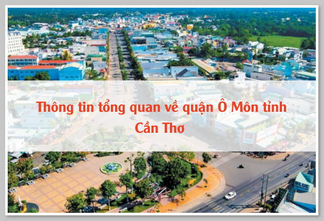 Thông tin tổng quan về quận Ô Môn tỉnh Cần Thơ 