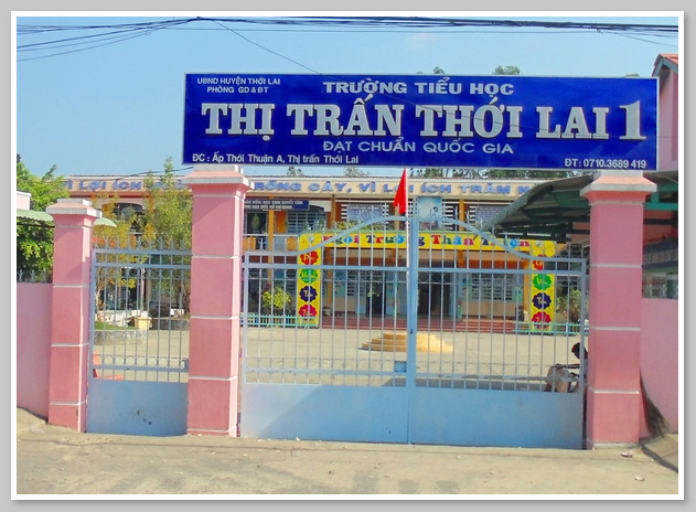 Trường Tiểu Học Thị Trấn Thới Lai 1