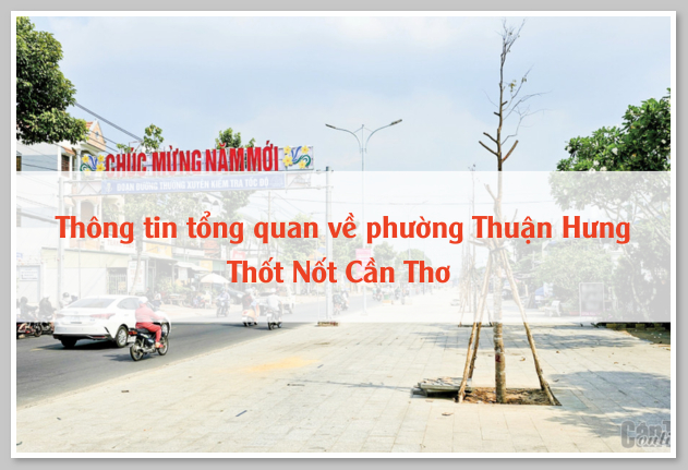 Thông tin tổng quan về phường Thuận Hưng Thốt Nốt Cần Thơ