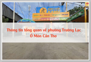 Thông tin tổng quan về phường Trường Lạc Ô Môn Cần Thơ