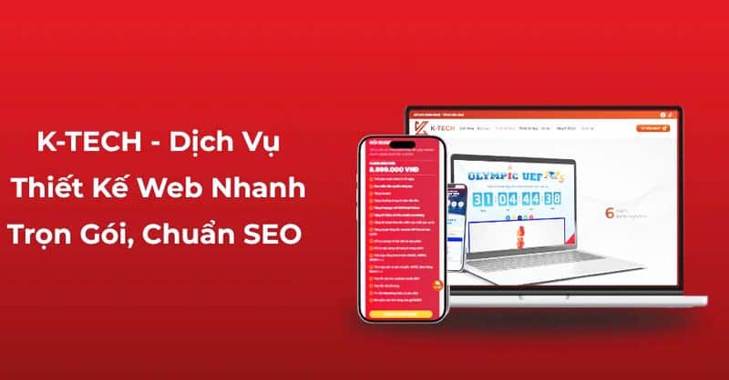 cong ty k tech thiet ke web seo web